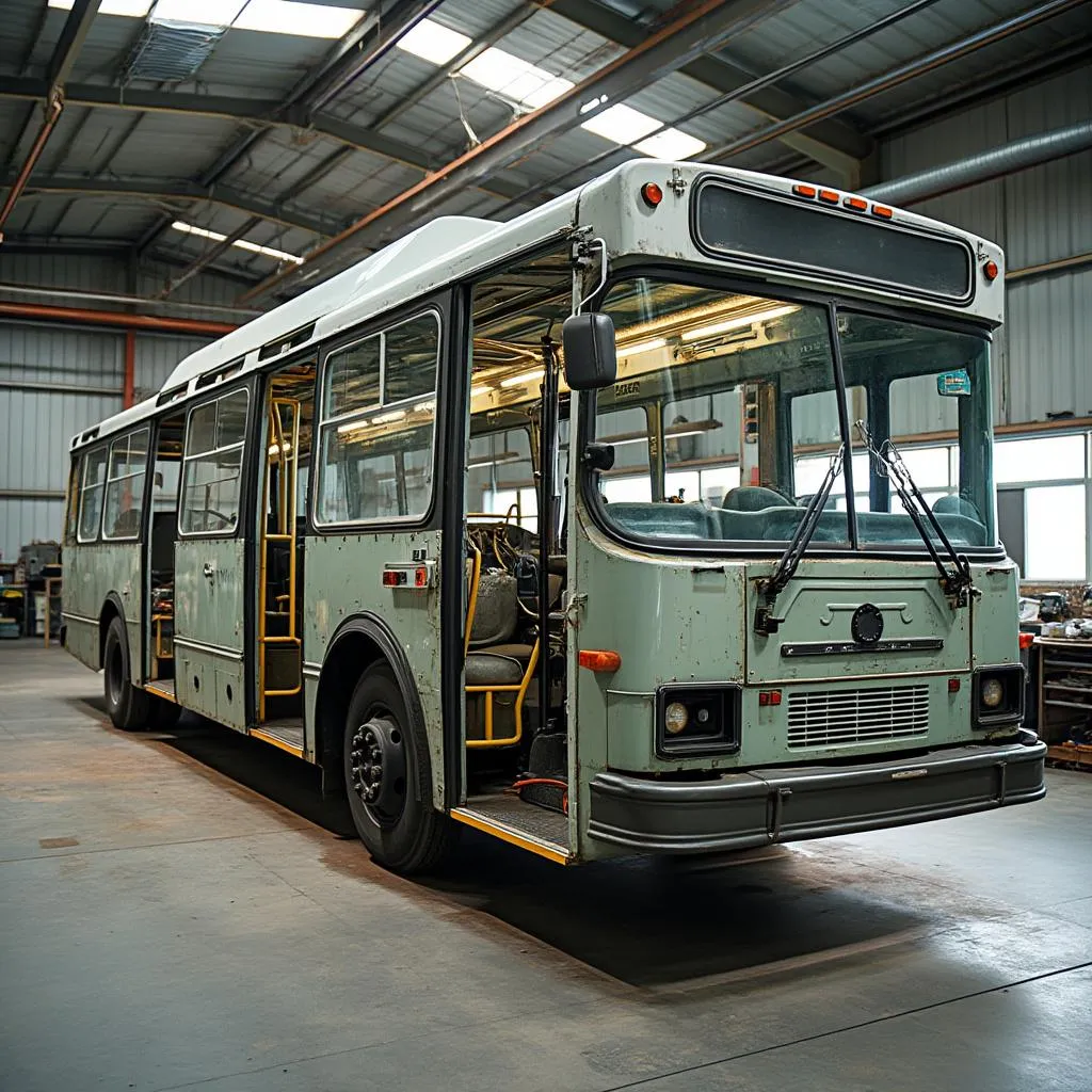 Restauración de flota de autobuses urbanos